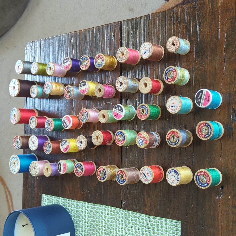 Vintage thread 48 spools
